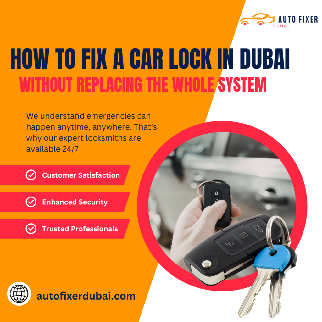 How to Fix a Car Lock in Dubai Without Replacing the Whole System